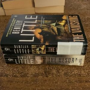 (3 for $20)2 Bentley Little Horror novels